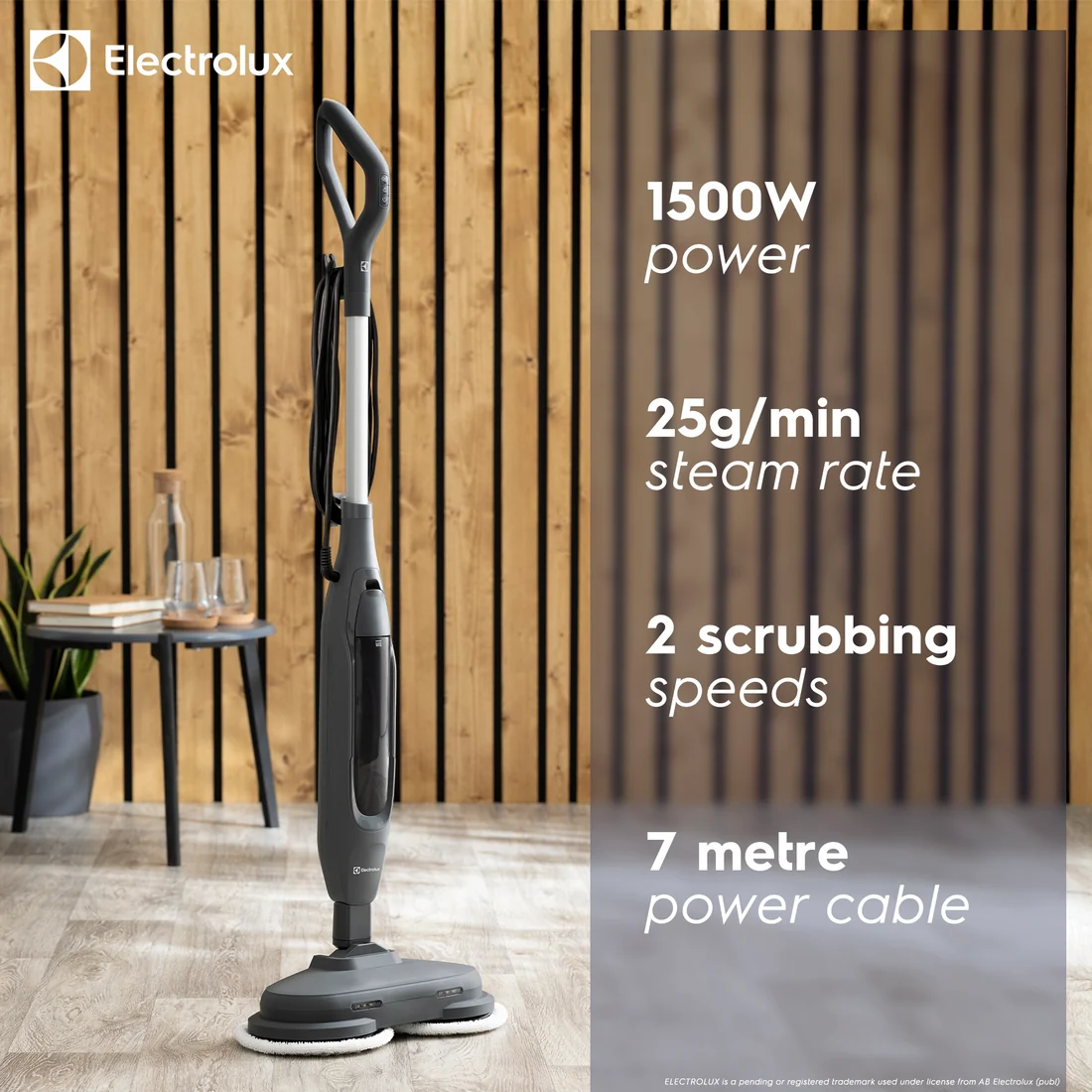 Electrolux Spin Scrub 1 Steam Mop
