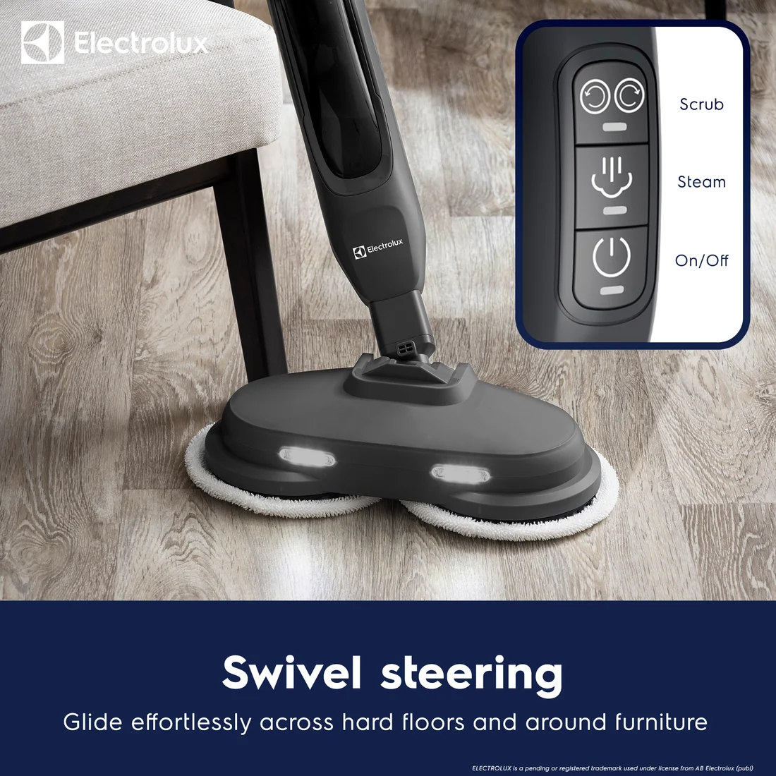 Electrolux Spin Scrub 2 Steam Mop