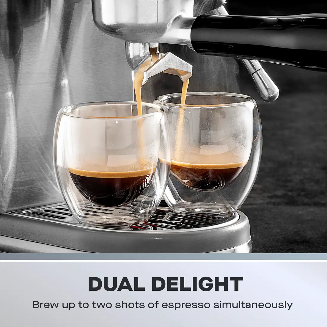 Daewoo 20 Bar Espresso 2 Coffee Machine