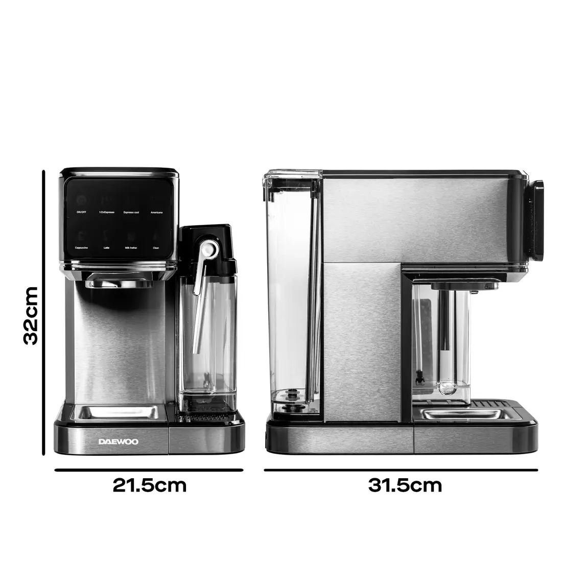 Daewoo 20 Bar One Touch 5 Coffee Machine